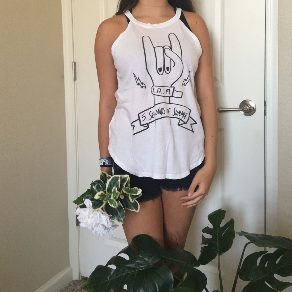 5 SECONDS OF SUMMER TANK TOP
